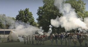 Revolutionary war reenactment